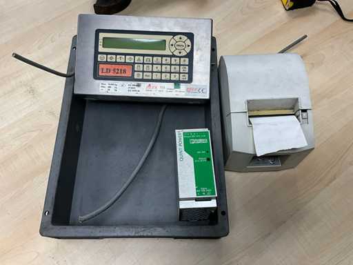 Weighbridge printer