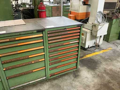 Armoire à outils HAHN+KOLB avec contenu