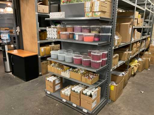 Batch of flower supplies