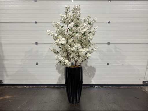 Kirschblüte Kunstbaum mit Topf