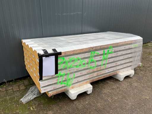 SAB-profiel - W95.1100 - Wand Sandwichpanelen (7x) 12,72 m²