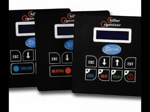 Afișajul de Control al Organizatorului Răcitorilor Dometic Condaria