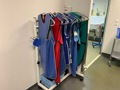 Anti-straal vest trolley