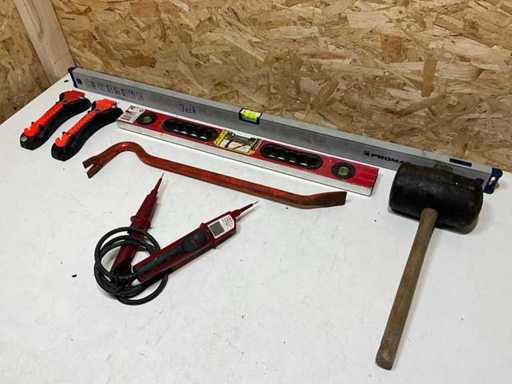 Lot de diverse unelte manuale (7x)