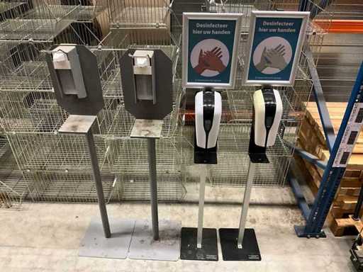 Desinfectiemiddel dispenser (4x)
