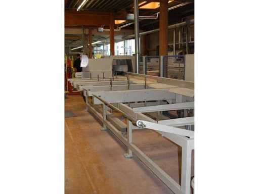 WEINIG Dimter - Opticut S90 - 2009 - Optimierungskappsäge Holz Zuschnittanlage