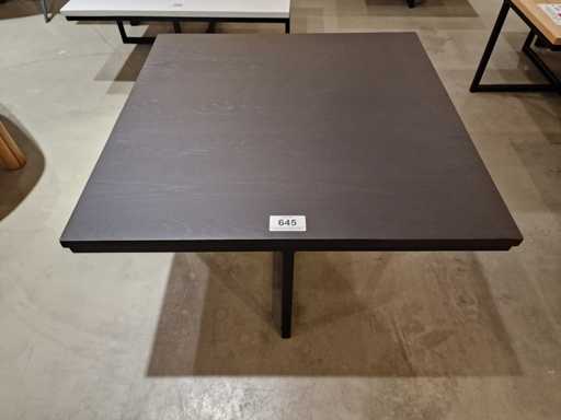 Table basse Castle-Line Tygo Oak 60 x 60 cm Wenge Square