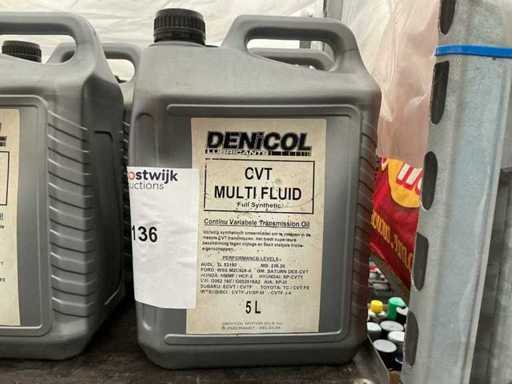 Denicol, capacité 5 litres huile de transmission synthétique complète (2x)