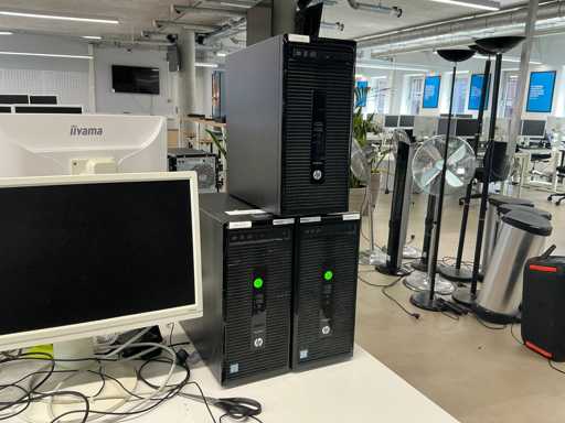 HP - Prodesk MT - Ordinateur de bureau (3x)