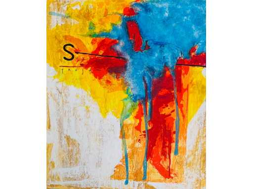 Piotr Konkl - Trojan horse - colour screen print