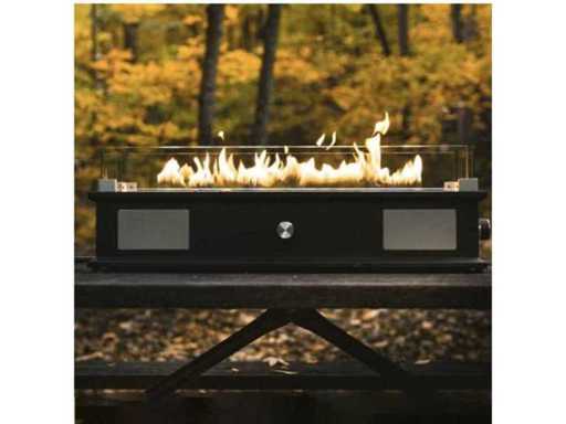 Ukiah II Loom - Draagbare Tafelhaard - Gas tuinhaard