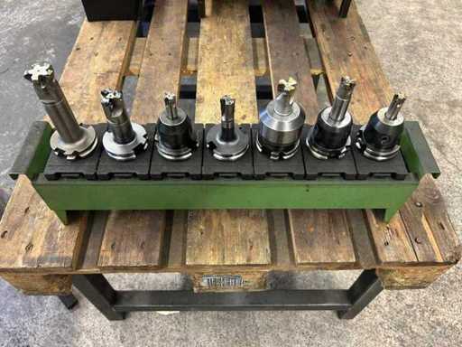 Milling machine tools (7x)
