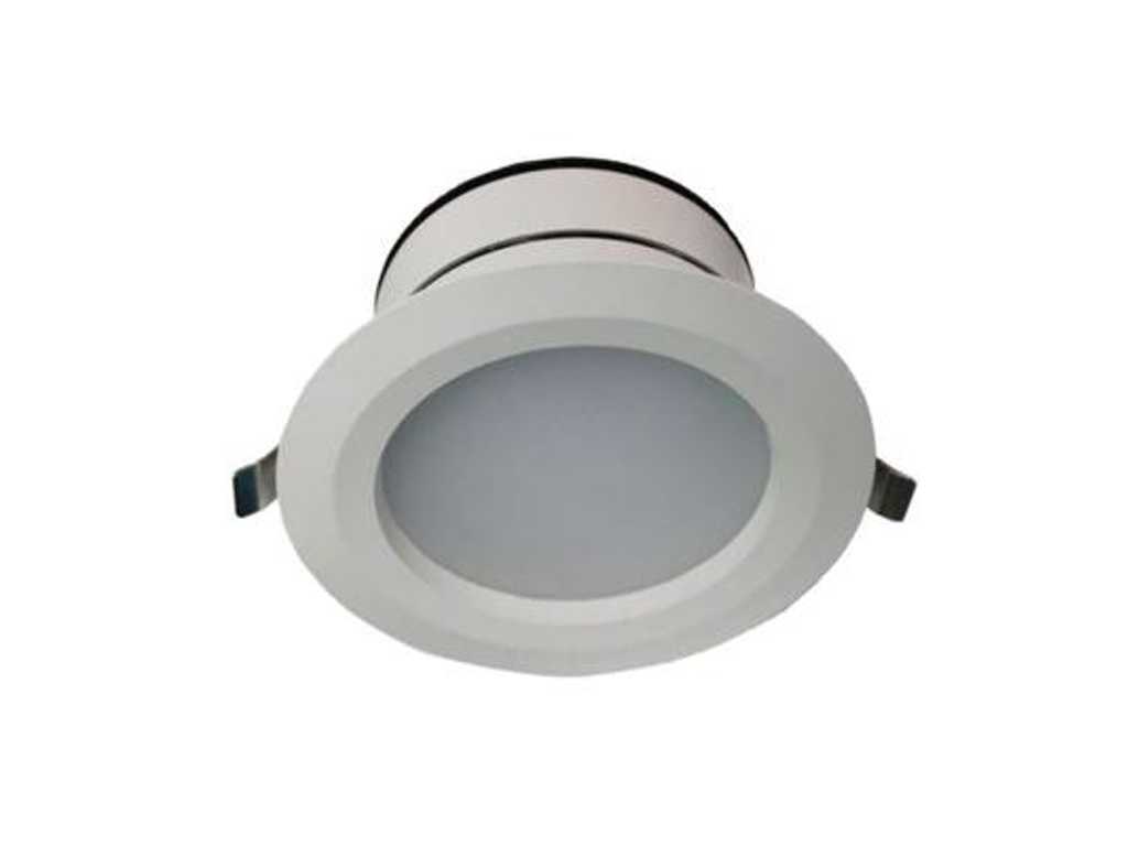 Package of 3 - 16W LED Recessed Downlight White Round Neutral White/4000-4500K 1280lm 230VAC IP65 120 Degree Lighting Wall Light Ceiling Light Interior Light Recessed Light Office Light Path Lighting Aisle Lighting