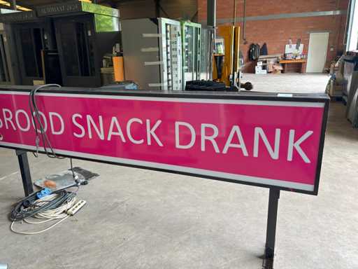 Lichtbak - Verkoopautomaat