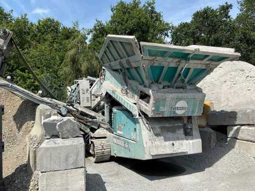 Installazione di screening mobile Bia Powerscreen Warrior