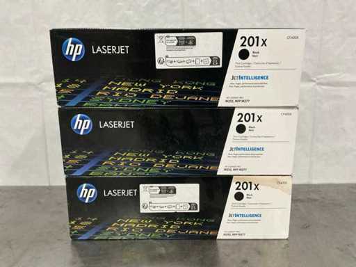 HP 201X Laserjet (3x)