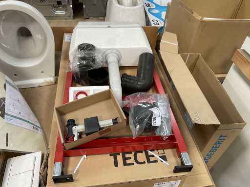 Tece Serbatoio integrato con pannello di controllo