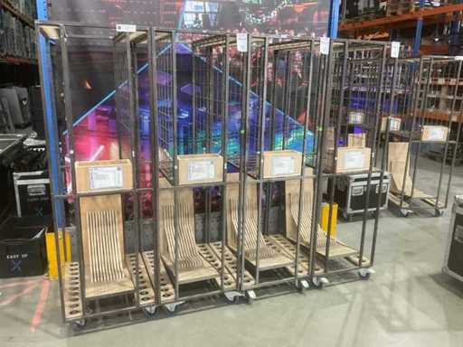 Pipe & Drape trolleys (4x)