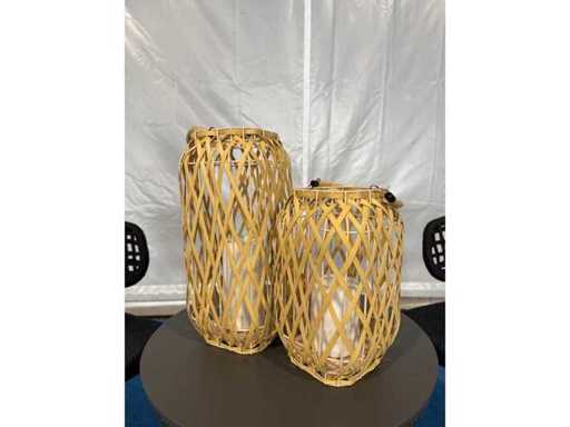 Nuiele pentru lampă de grădină - Iluminat exterior 2 piese reîncărcabile