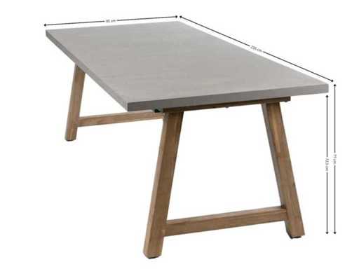 Rock - Garden Table(235,95)