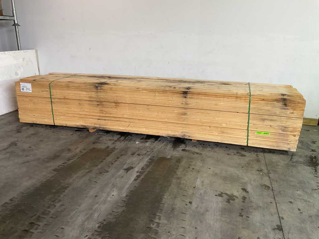 Spruce board 450x15x2,2 cm (25x)
