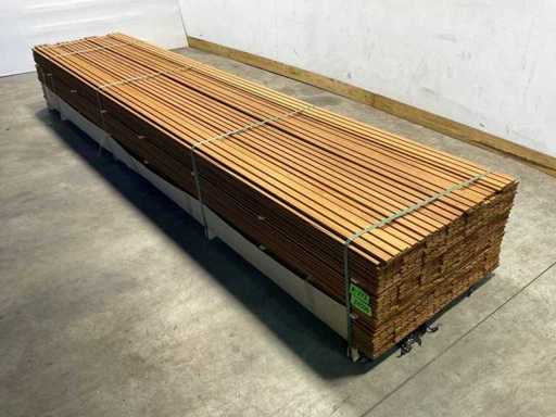 ThermoWood Ayous Rib3 gevelbekleding 420x14x1,7 cm (25x)