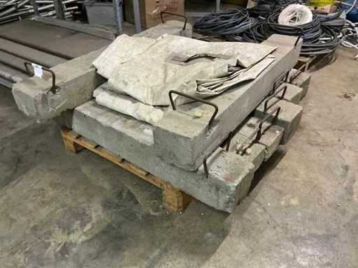 Betonnen contragewichten (8x)