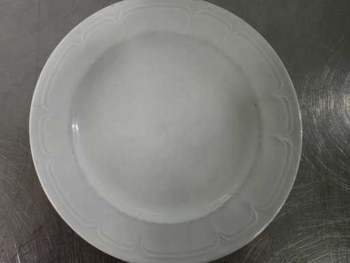 Assiette à gâteau en porcelaine (120x)