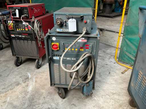 1987 Smitweld Synergic MIG 400 Poste à souder MIG