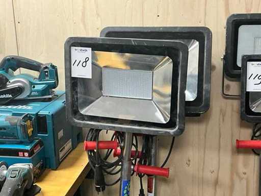 Lampe de construction Kelfort sur trépied