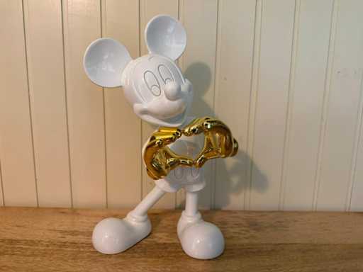 Myszka Miki – lód – rzeźba