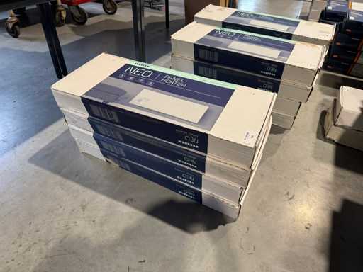 Adax - Neo H 10 KWT - Elektrische convector warmtepaneel (4x)