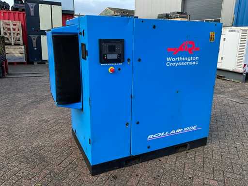 2012 Worthington creyssensac Rollair 100e Schroefcompressor
