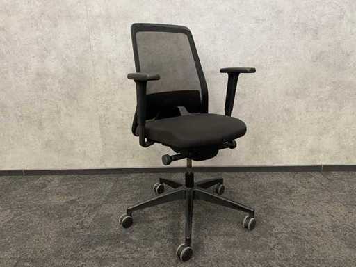 Interstuhl – ergonomischer Bürostuhl schwarz