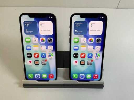 Apple iPhone 12 - 128 Go - Noir (2x)