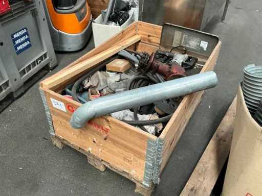 Batch of various materials