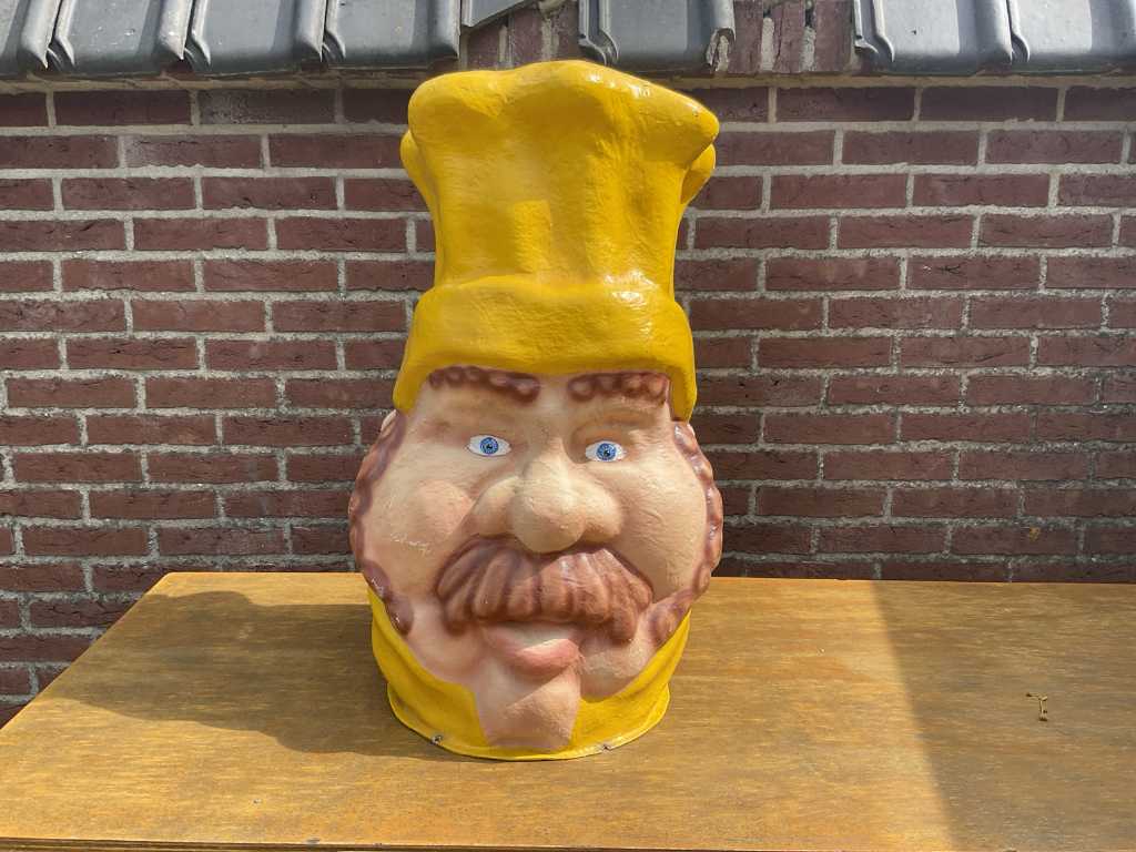 Decorative Baker's Head