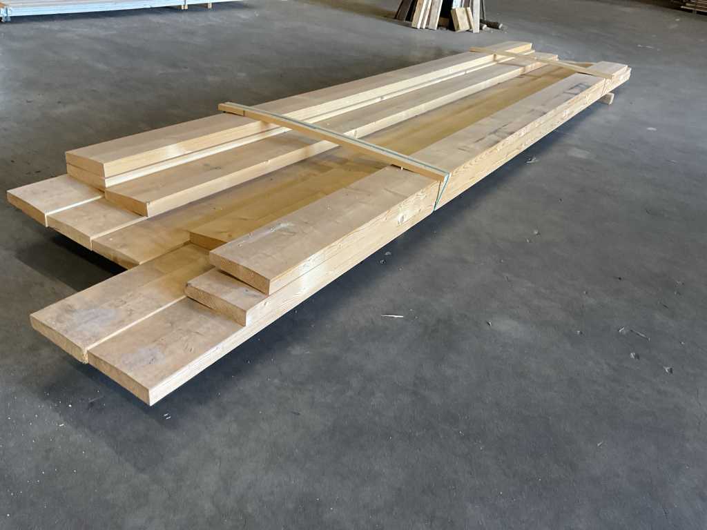 Spruce beams planed (11x)
