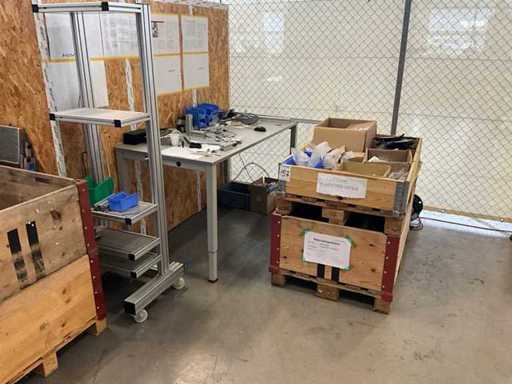 Post Mounting material with table