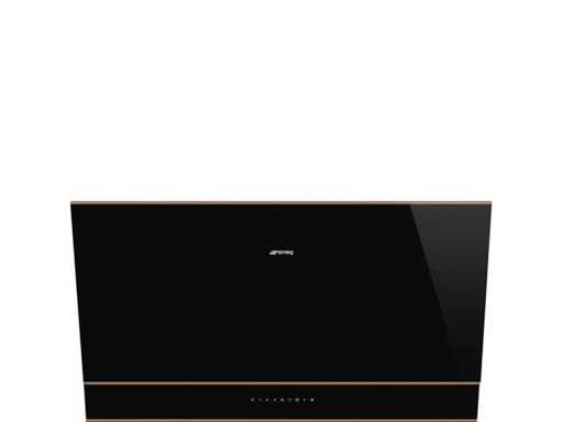 Cappa estrattore Smeg KV694R Montaggio a parete Nero 820 m³/ora A+