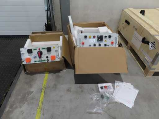 DC1500V/250A - Caja de controlador de montaje en rack (2x)