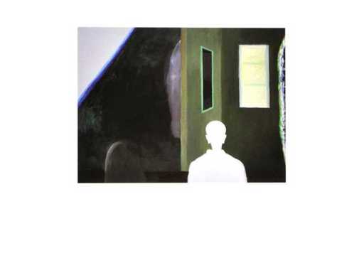 Roger Raveel - Nacht in een kamer - offset