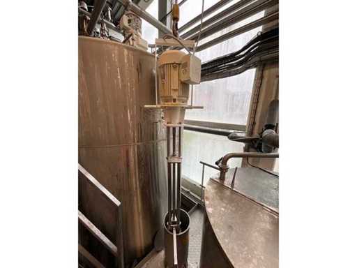 Vertikale Lager-Mischtanks
