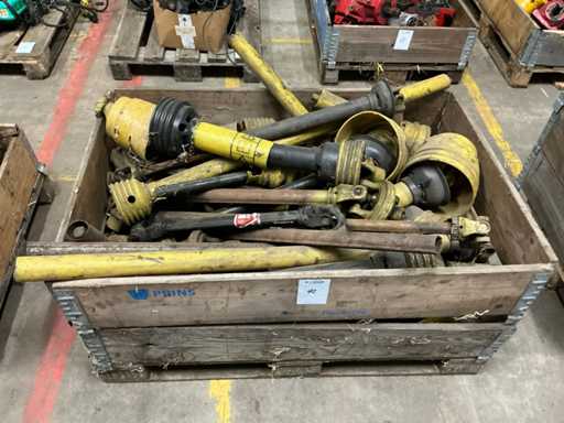 Divers arbres de prise de force