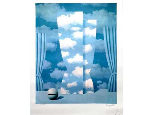 René Magritte - La peine perdue - lithograph