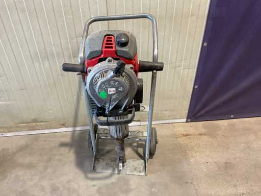 Wacker BH65 Breekhamer + trolley