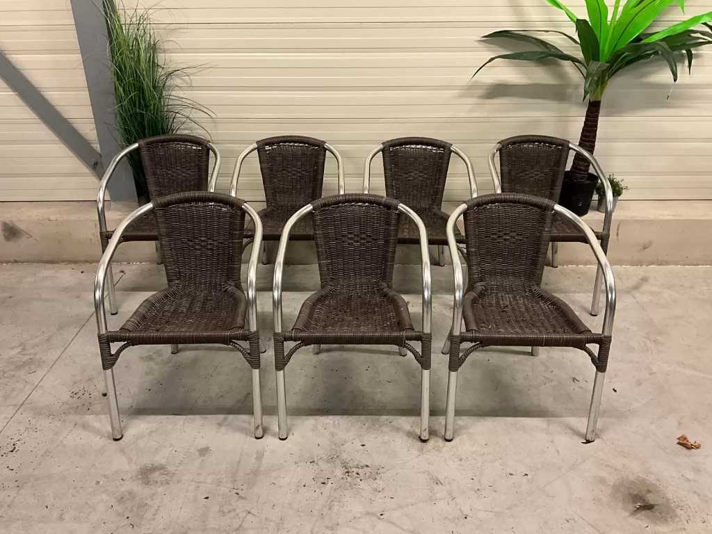 Sediamo - Patio chairs (7x)