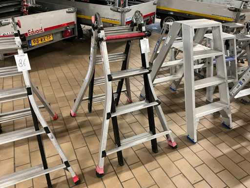 Altrex Varitrex Teleprof 4x4 Folding Ladder