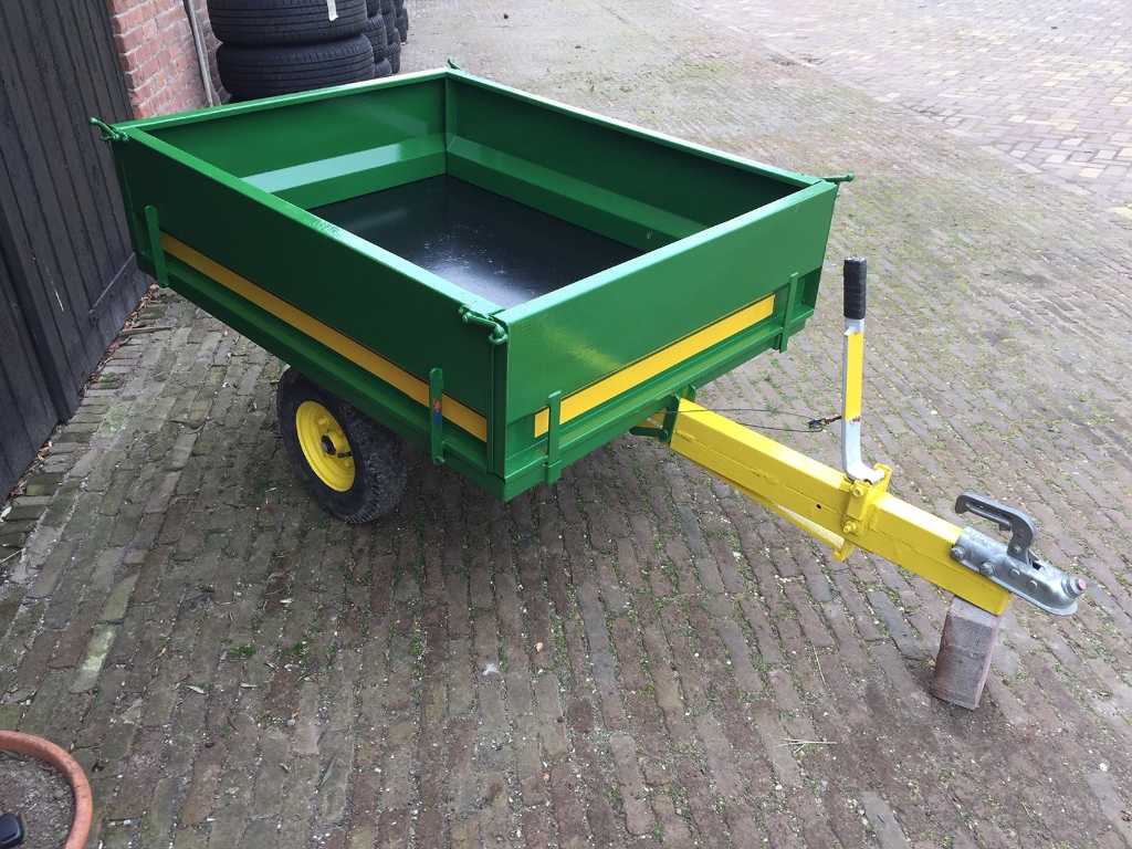 John Deere - tipper - Trailer ride-on mower quad | Troostwijk Auctions