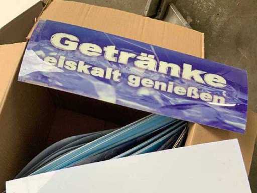 Boîte à lumière de réfrigérateur transparente (35x)